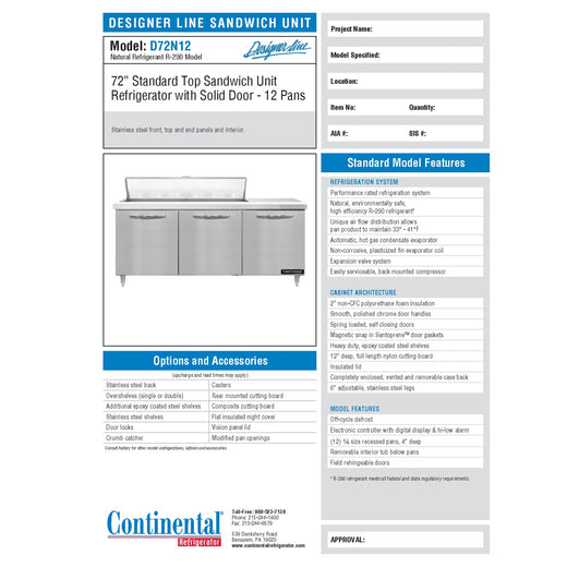 Spec Sheet