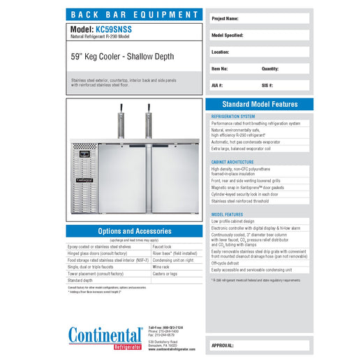 Spec Sheet