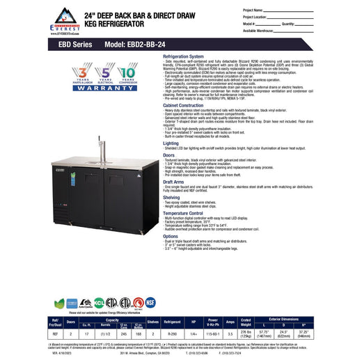 Spec Sheet
