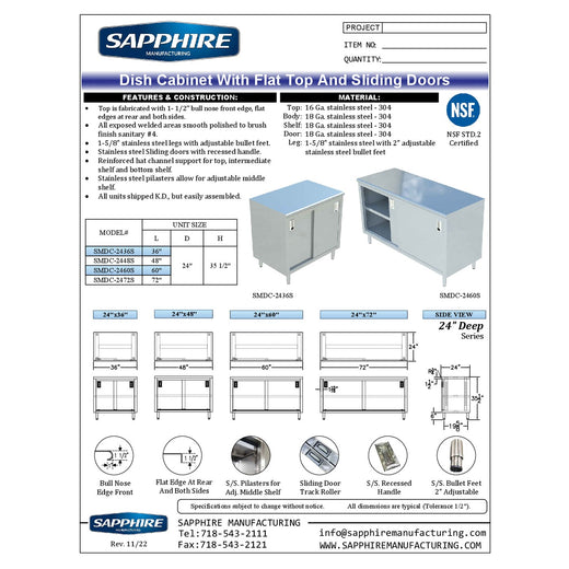 Spec Sheet