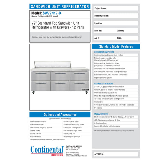 Spec Sheet