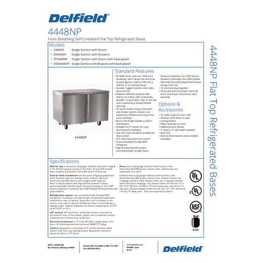 Spec Sheet