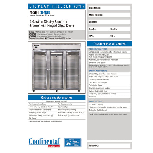 Spec Sheet