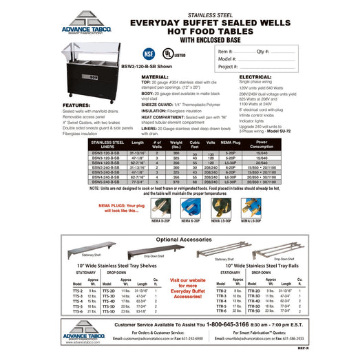 Spec Sheet