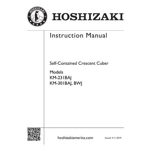 KM-301BWJ Instructions