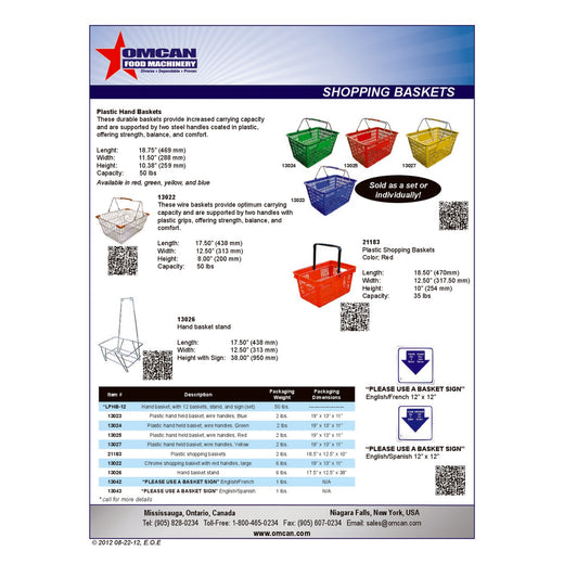 Spec Sheet