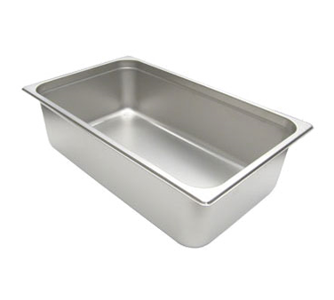 Adcraft 200F6 Nestwell Steam Table Pan - Full‑Size 20‑3/4" x 12‑3/4" x 6" Deep, 24‑Gauge Steel, NSF