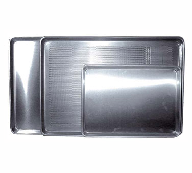 Adcraft BP-9513 Bun and Sheet Pan, 9"5/2" x 13", 18 Gauge Aluminum, Solid Uncoated