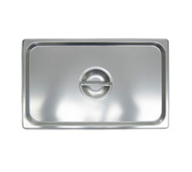 Adcraft CST-F Stainless Steel Steam Table Pan Cover with Recessed Lift-Off Handle - 288/Case