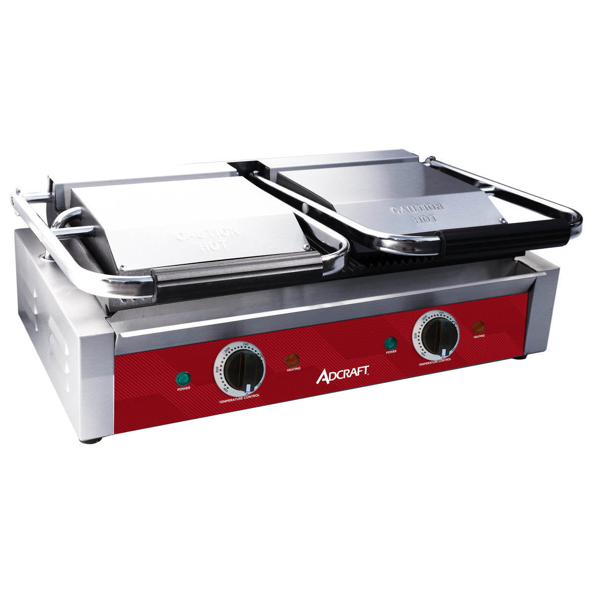 Adcraft SG813BS Adcraft Sandwich Grill, Double, Countertop, Electric