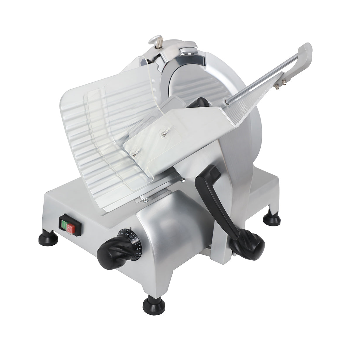 Adcraft SL-12L Manual Meat Slicer – 12” Italian Carbon Steel Blade, 8.75”x9” Capacity, 5/8” Max Thickness, 1/2 HP, 120V