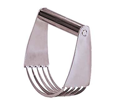 Adcraft SPB-5 Pastry Blender, 4.5" x 4.5" Stainless Steel, 5 Blade Tubular Handle