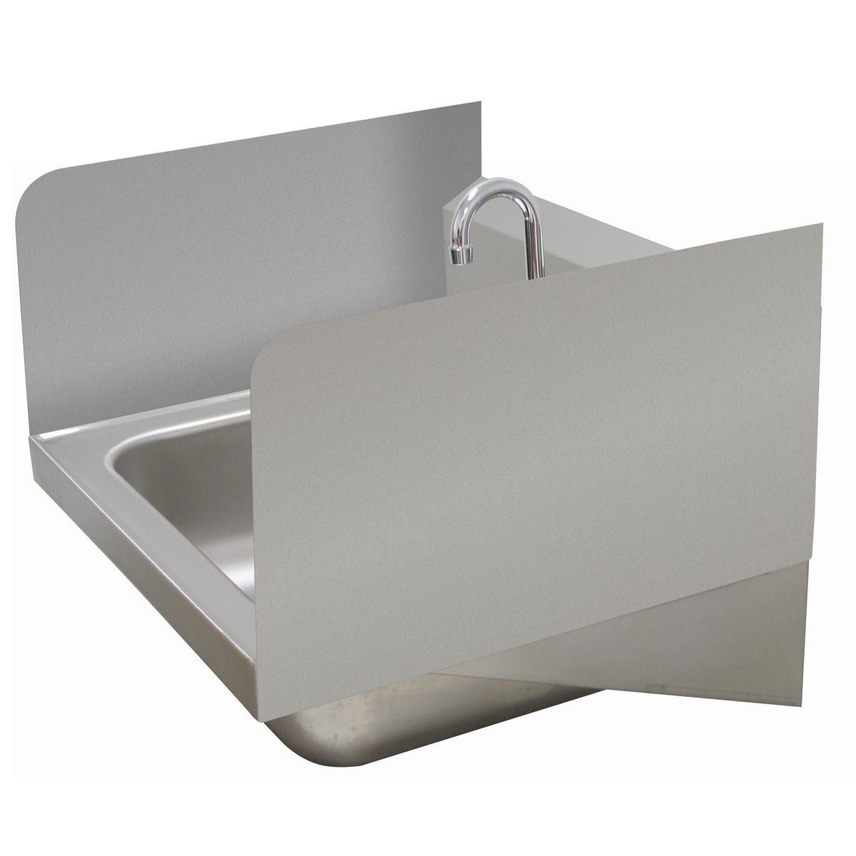 Advance Tabco 7-PS-15C Welded Side Splash, 12"H (Installed Height), Both Sides