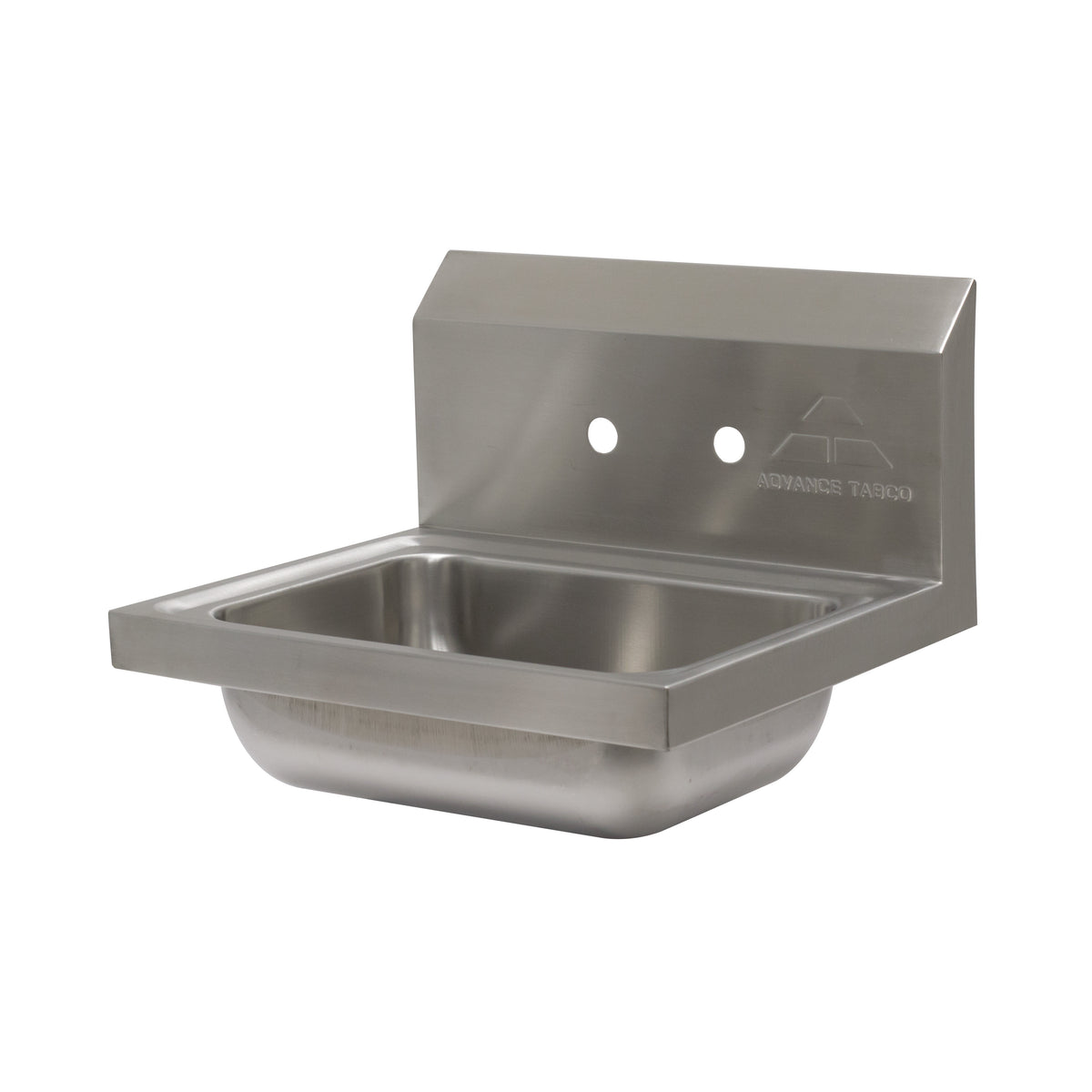 Advance Tabco 7-PS-70 17" Wall Mounted Hand Sink without Faucet - 20 gauge