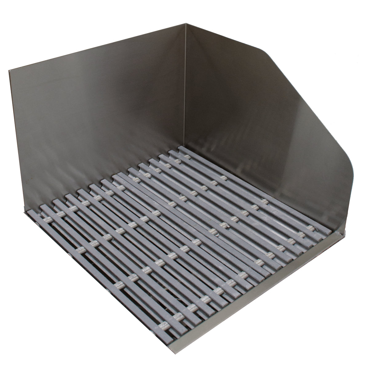 Advance Tabco 9-OP-24FM-FGR 21" Mop Sink, 21"W x 24"L Bowl with Fiber Glass Grating/Right Splash