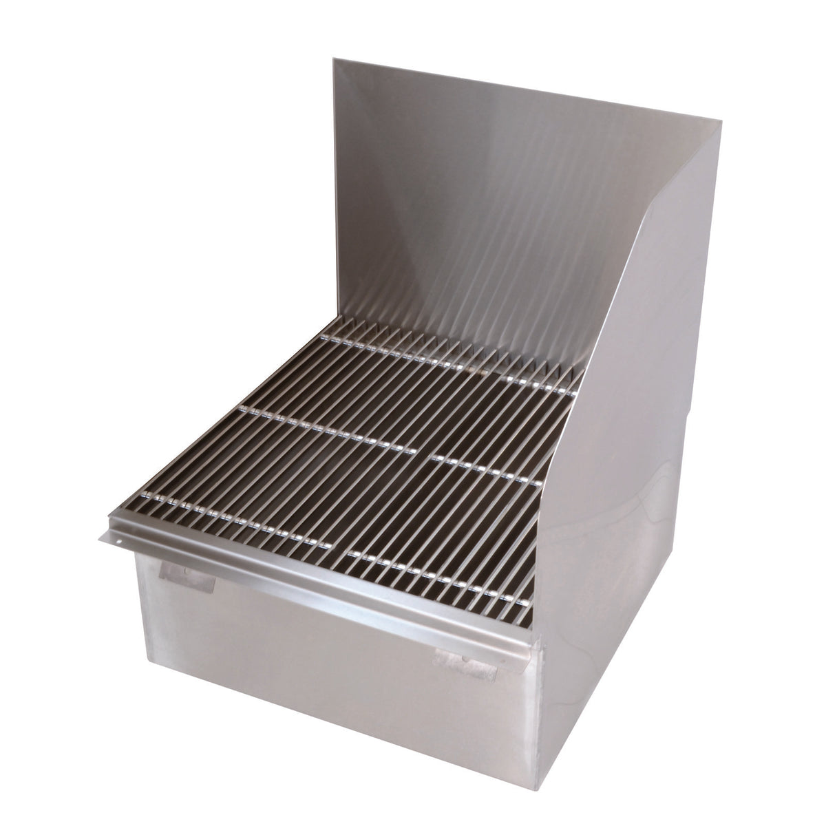 Advance Tabco 9-OP-24FM-SSR 21" Mop Sink, 21"W x 24"L x 10"D Bowl with S.Steel Grating/Right Splash