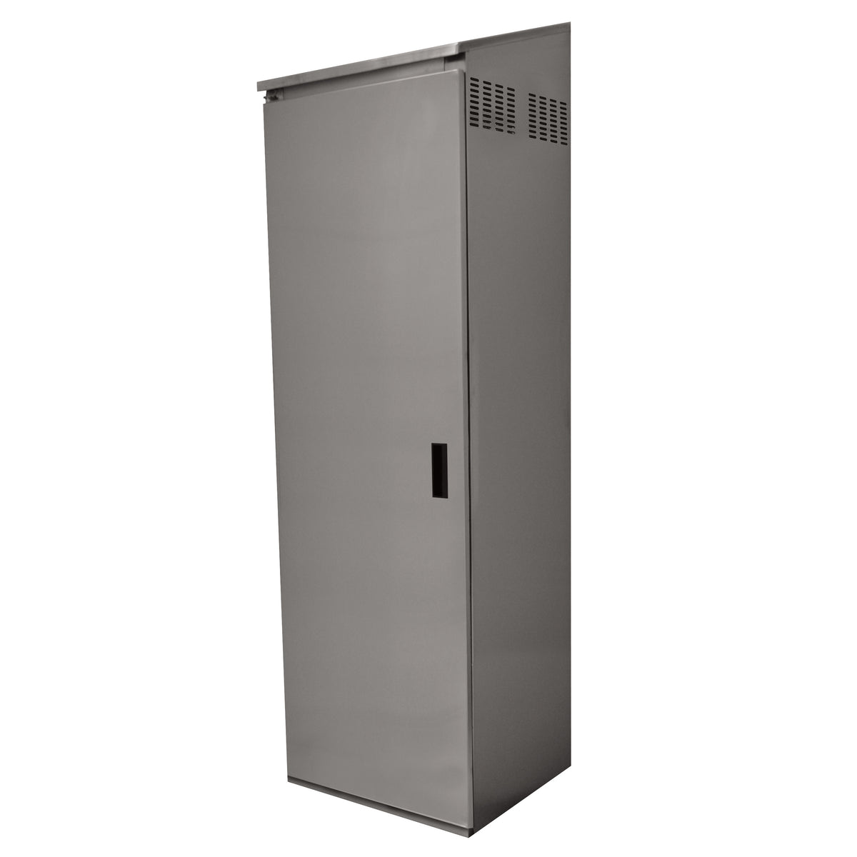 Advance Tabco 9-OPC-84 25" Mop Sink Cabinet, 20"W x 16"L x 12"D Bowl - Left Hinged Door/400 series