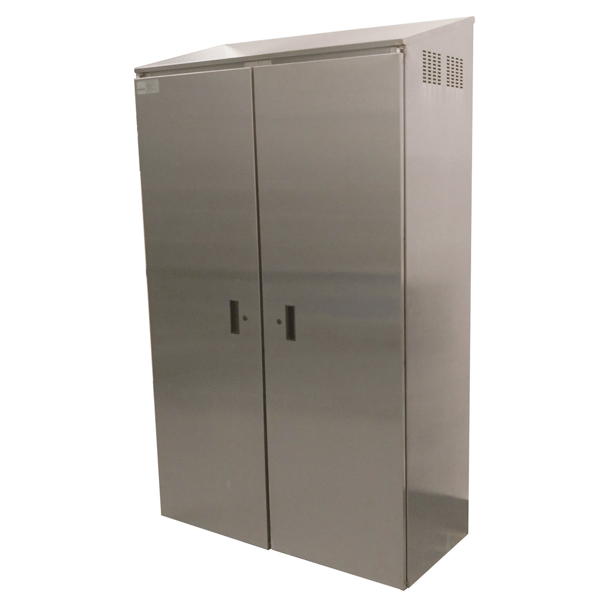 Advance Tabco 9-OPC-84DR-300 50" Mop Sink Cabinet, Double Hinged Doors with Right Mop Sink-300 series