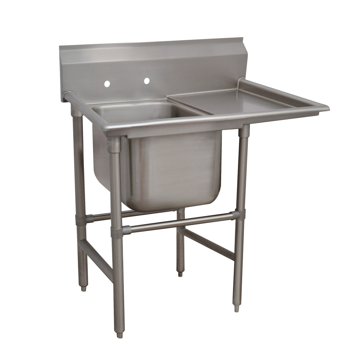 Advance Tabco 94-41-24-36R 66" One Compartment Sink, 24"W x 24"L Bowl With Right-Hand Drainboards