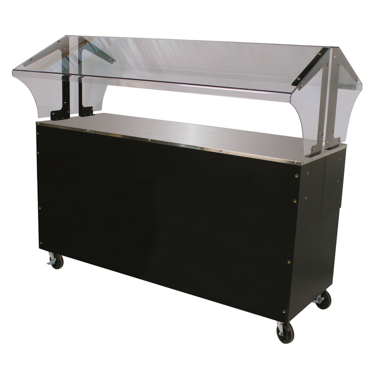 Advance Tabco B4-STU-B-SB 62" Portable Solid Top Buffet Table with Enclosed Base