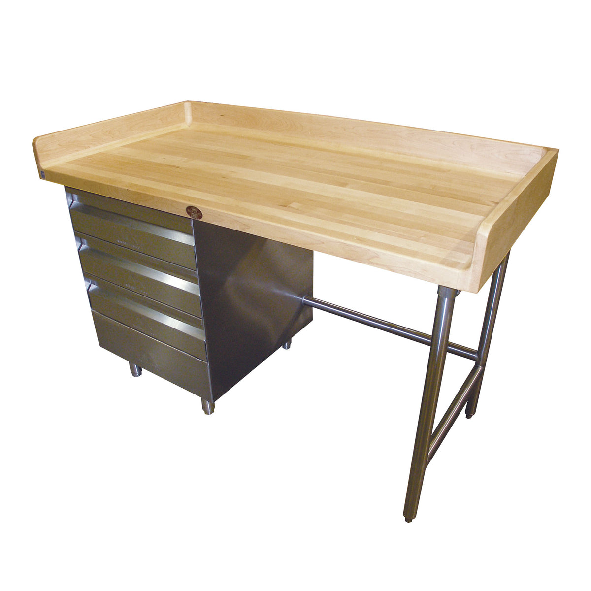 Advance Tabco BST-364L Bakers Top Work Table, 48"W X 36"D