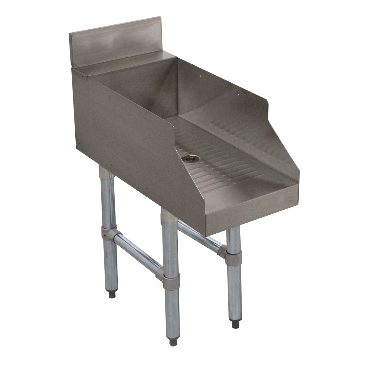 Advance Tabco CR-GS-12 Underbar Basics™ Recessed Drainboard, Underbar