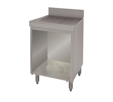 Advance Tabco CRD-4B Underbar Basics™ Drainboard, Open Cabinet Base