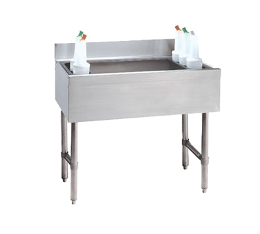 Advance Tabco CRI-12-48-7 48" Stainless Steel Underbar Ice Bin with 7-Circuit Cold Plate