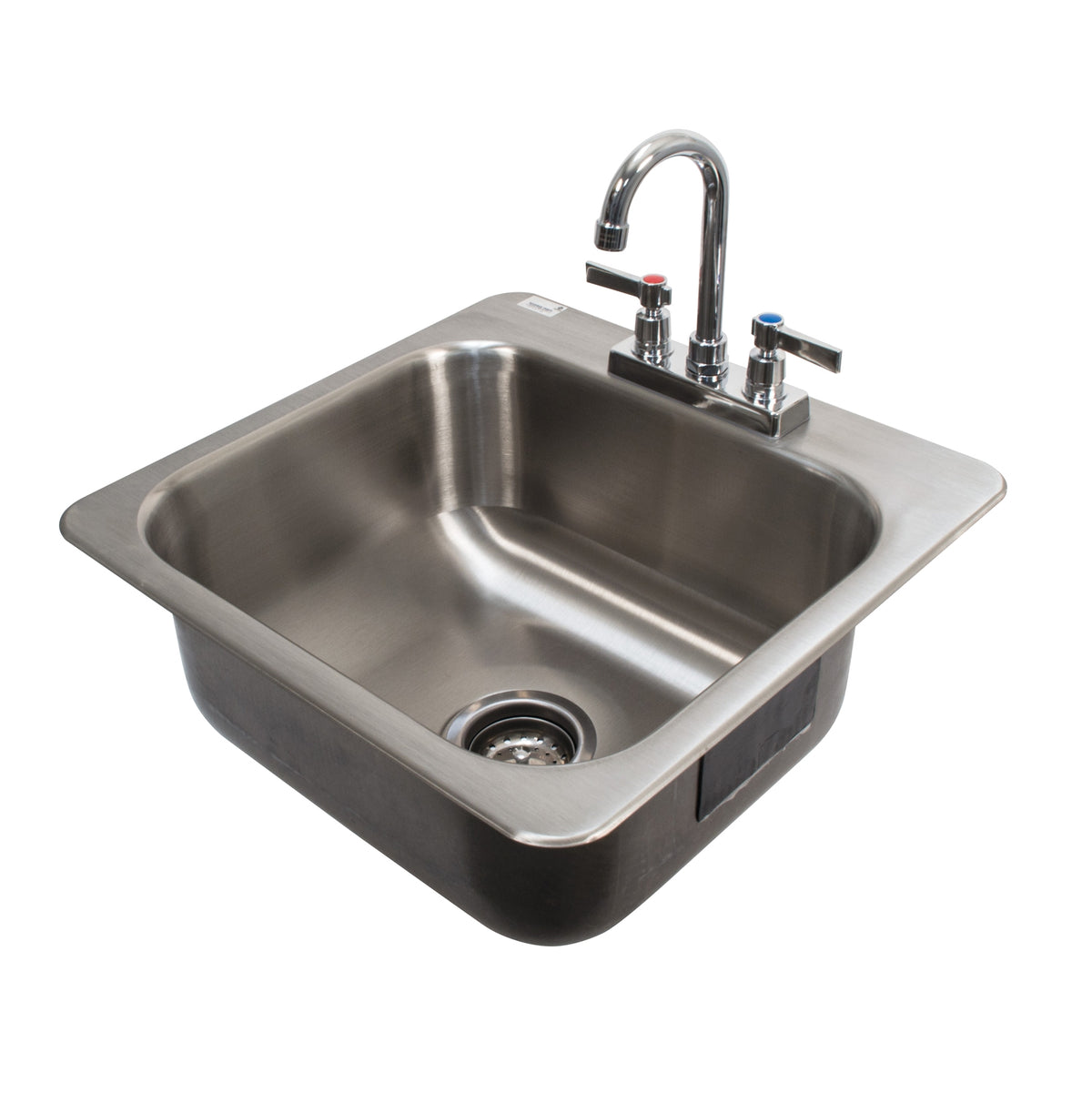 Advance Tabco DI-1-168 Drop-In Sink, 1-Compartment, 16"W X 14"D Front-To-Back