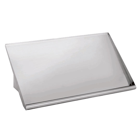 Advance Tabco DT-6R-12 42" Stainless Steel Solid Wall Mounted Sorting Shelf w/ 2 Dish Racks