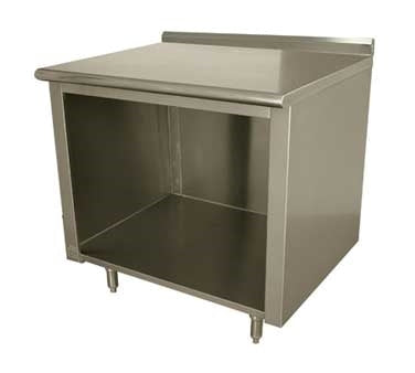 Advance Tabco EF-SS-3010 120" Cabinet Base Open Front Work Table