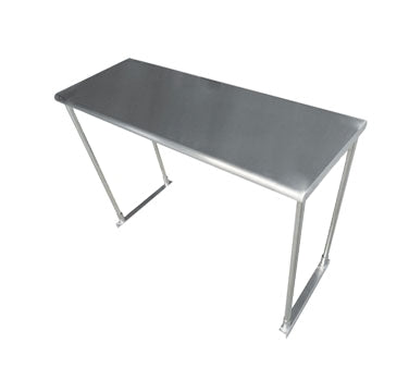 Advance Tabco ETS-18-60-X Special Value Overshelf, Table Mounted, Single-Deck