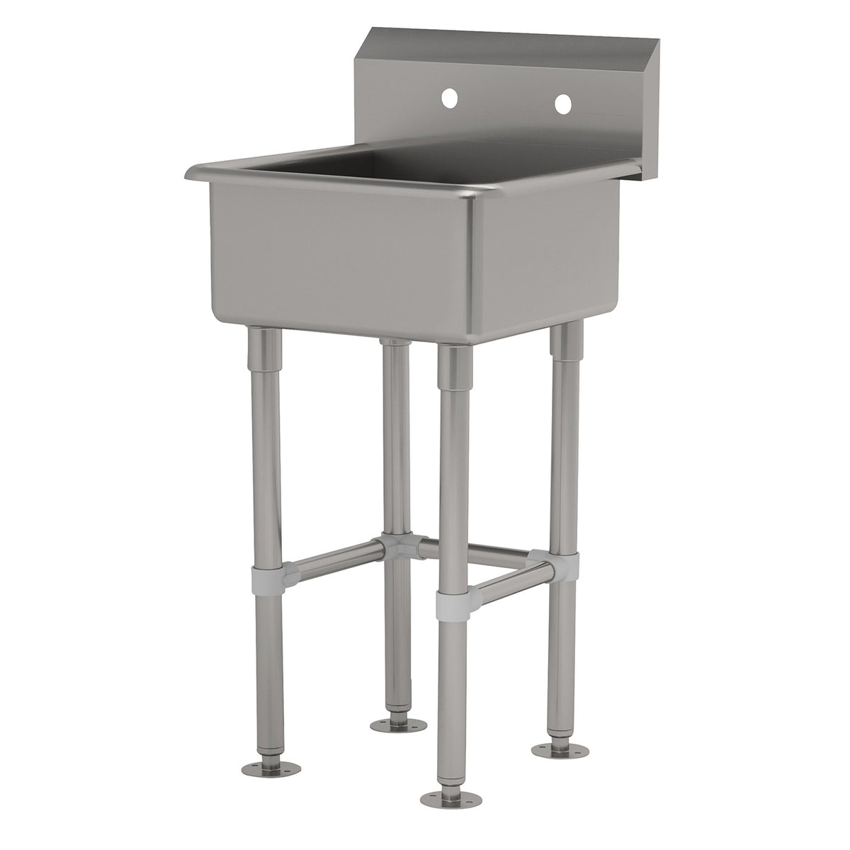 Advance Tabco FC-FM-2219 23" Freestanding Hand Sink without Faucet - 16 gauge