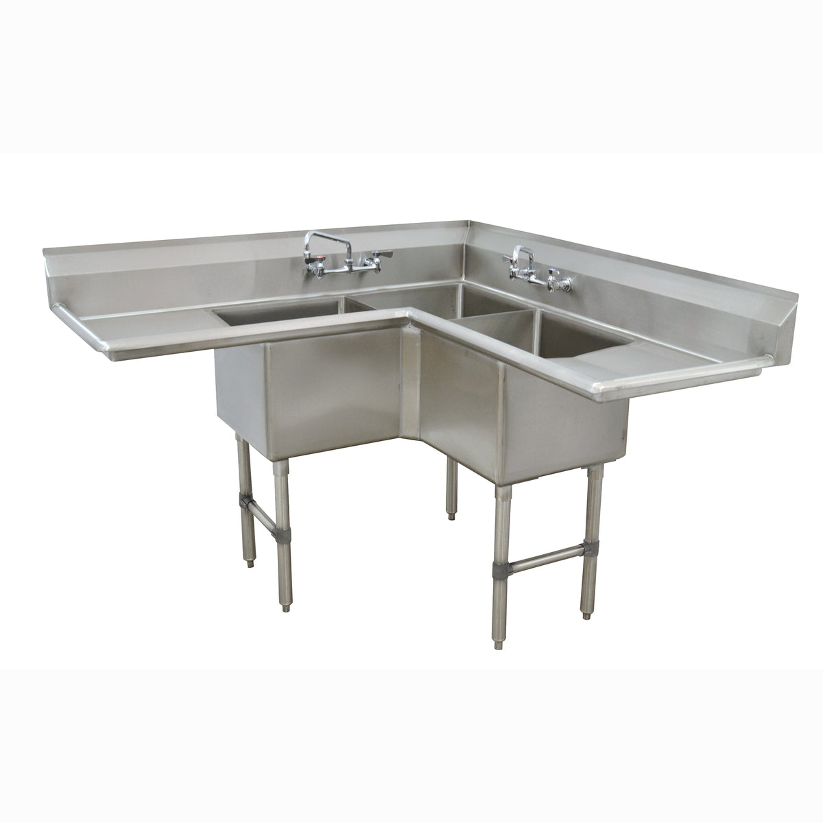 Advance Tabco FC-K4-24D Compartment Corner Sink