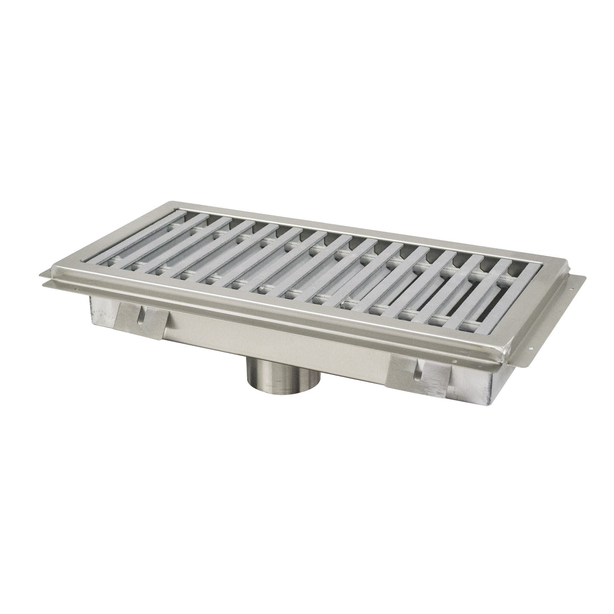 Advance Tabco FFTG-1224 Floor Trough, 24"W X 12"D X 4" Deep