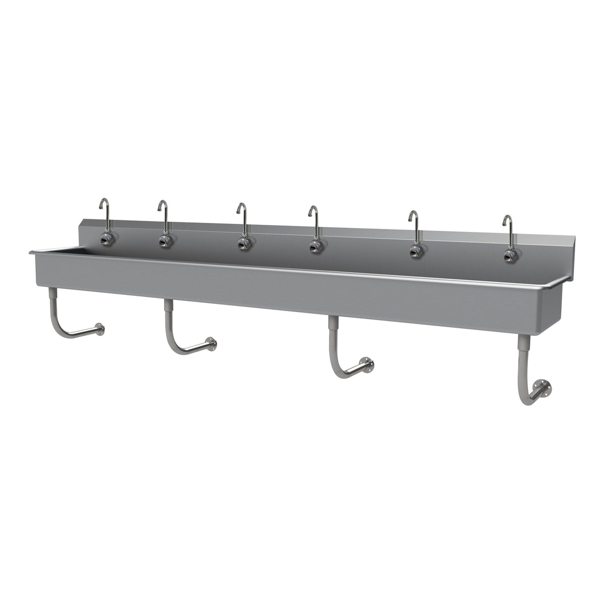 Advance Tabco FS-WM-120EF 120" Wall Mounted Hand Sink