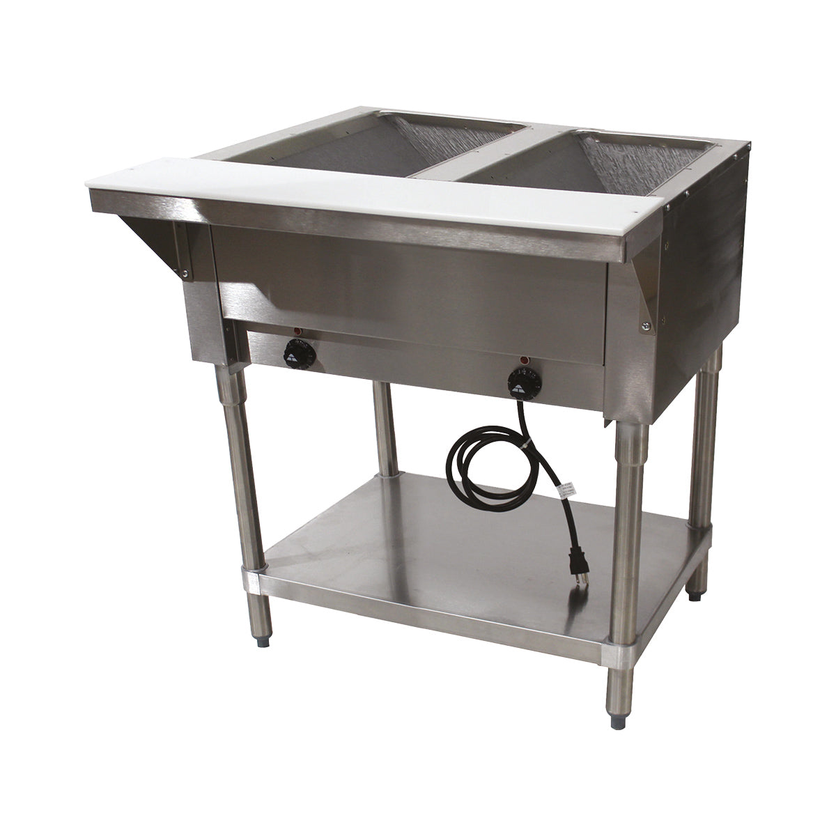 Advance Tabco HF-2E-120 31" Electric Hot Food Table, (2) Open Wells