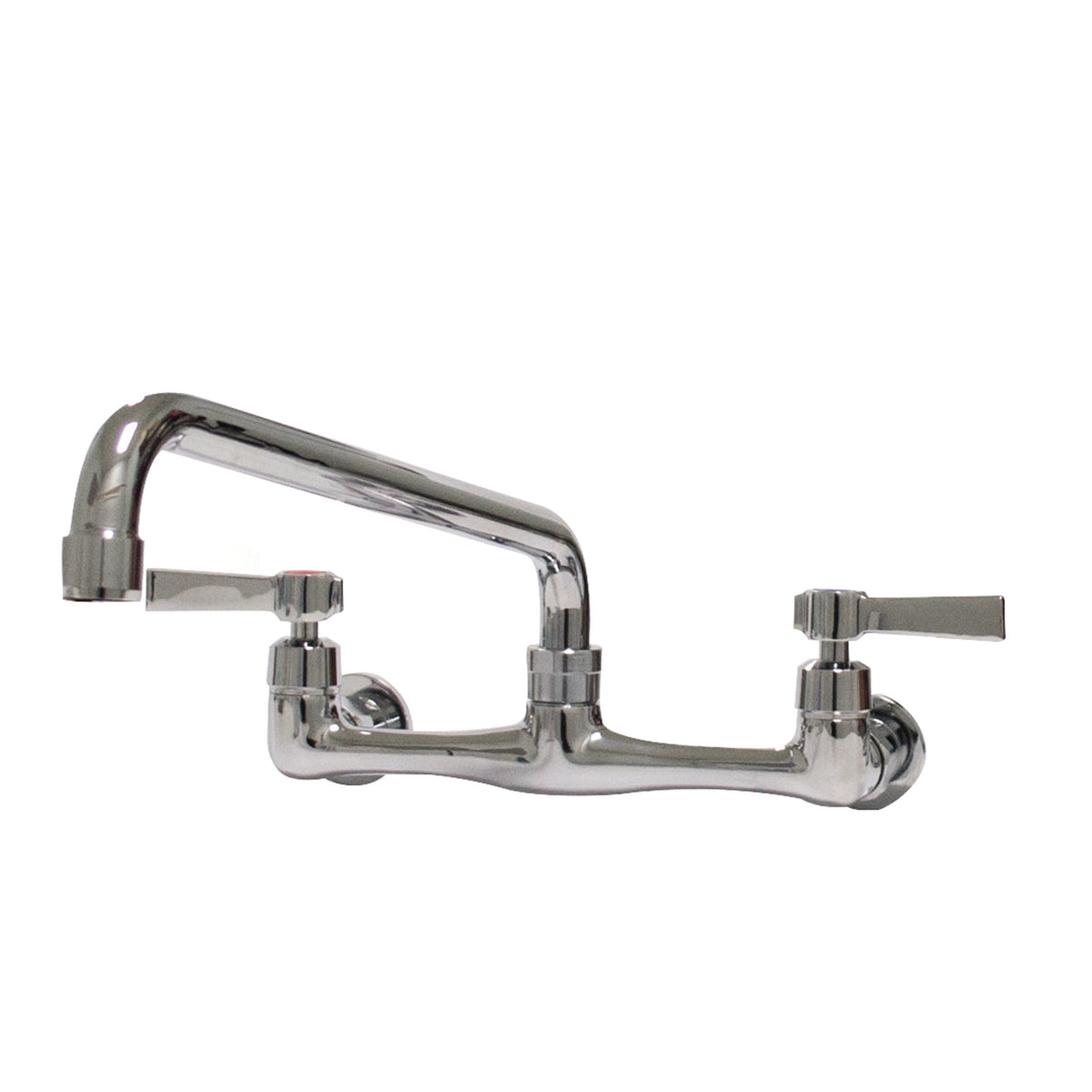 Advance Tabco K-101 Faucet, 8" Oc, Splash Mounted with 8" Swing Spout, Lead Free