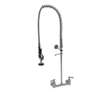 Advance Tabco K-116 T&S Heavy Duty Pre-Rinse Faucet, 8" Oc, Splash Mounted