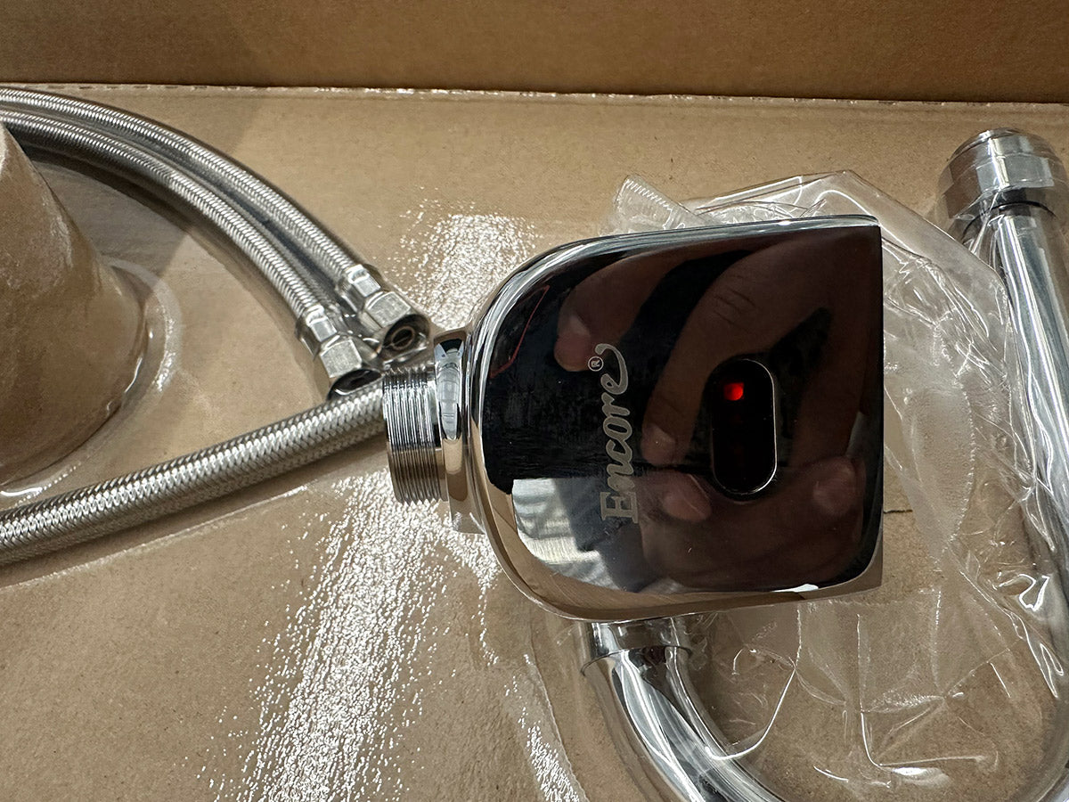 Advance Tabco K-175 Hands Free 3-1/2" Gooseneck Electronic Faucet, Single Hole