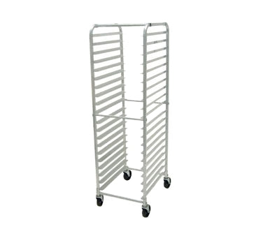 Advance Tabco PR10-3K Mobile Half Height End Load Bun / Sheet Pan Rack with Knocked Down
