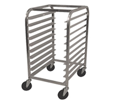 Advance Tabco PR10-3W Mobile Half Size End Load Bun / Sheet Pan Rack w/ 3" Bottom Load Slides