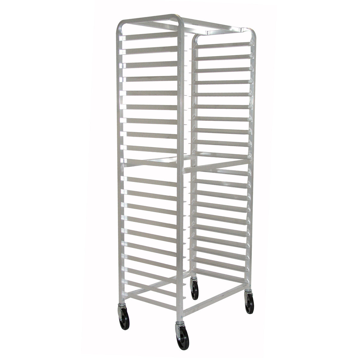 Advance Tabco PR18-3WS Mobile Full Height Side Load Bun / Sheet Pan Rack w/ 18 Pan Capacity