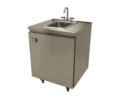 Advance Tabco SHK-MSC-26CH Mobile Hand Sink, Hot & Cold Water, Self-Contained