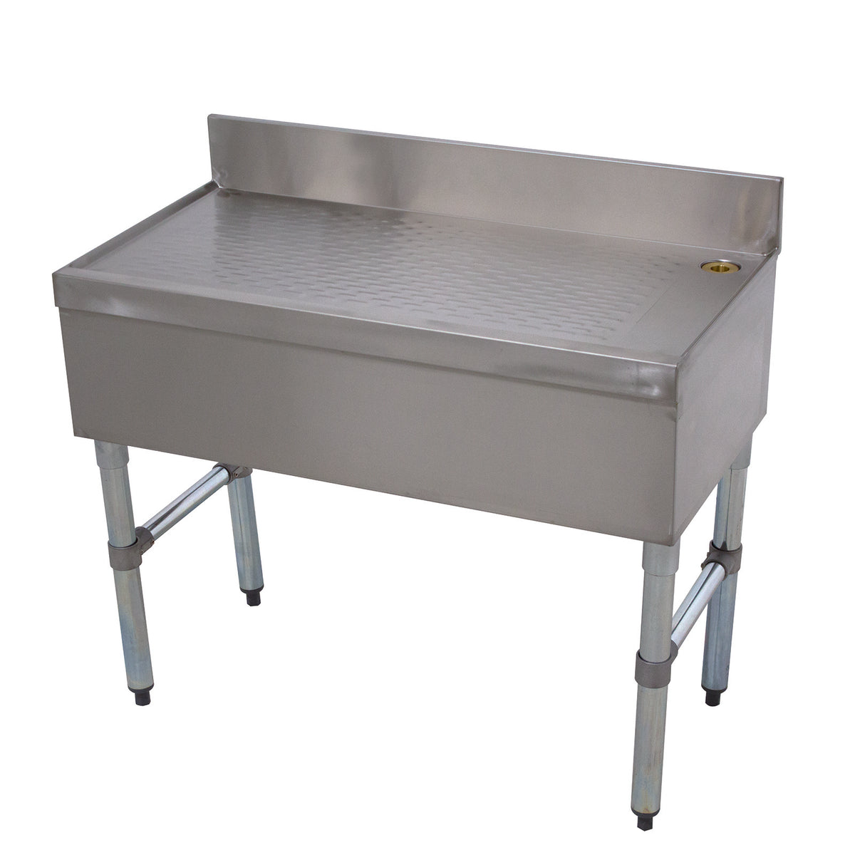 Advance Tabco SLD-2-X Special Value Bar Type Drainboard, Free-Standing