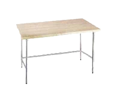 Advance Tabco TH2G-365 Maple Top Work Table, 60"W X 36"D