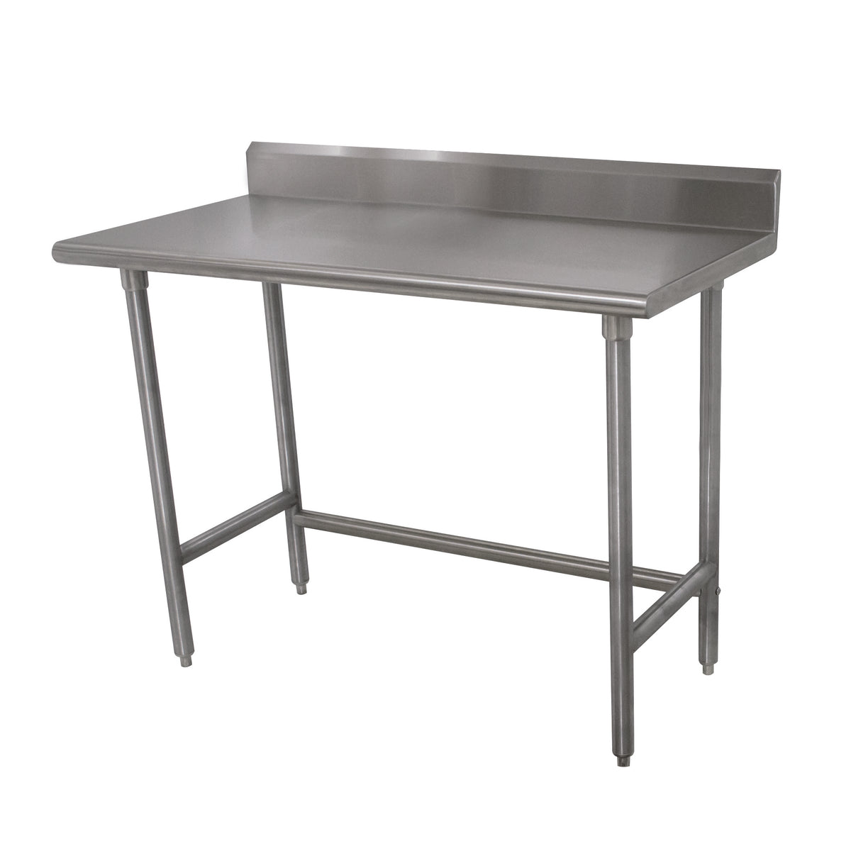 Advance Tabco TKLAG-243-X 36" x 24" 16-Gauge Stainless Steel Work Table with Open Base