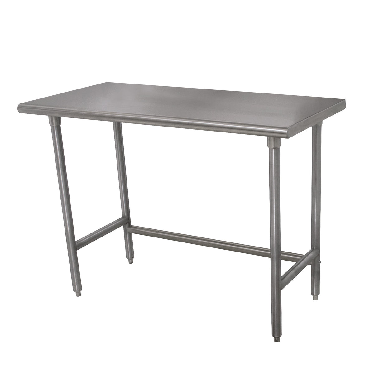 Advance Tabco TSLAG-243-X 36" x 24" 16-Gauge Stainless Steel Work Table with Open Base