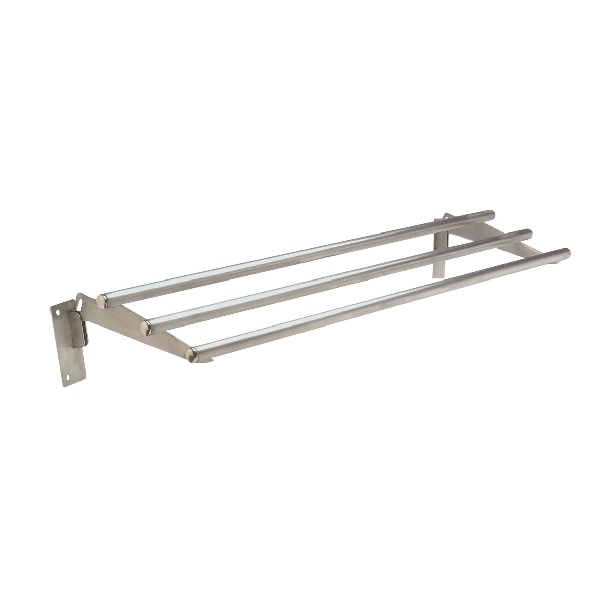 Advance Tabco TTR-4D Tray Slide, Drop Down Design, 3-Bar, 62-7/16"W X 10"D