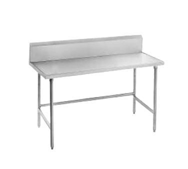 Advance Tabco TVKS-302 24" x 30" 14-Gauge Stainless Steel Work Table with Open Base